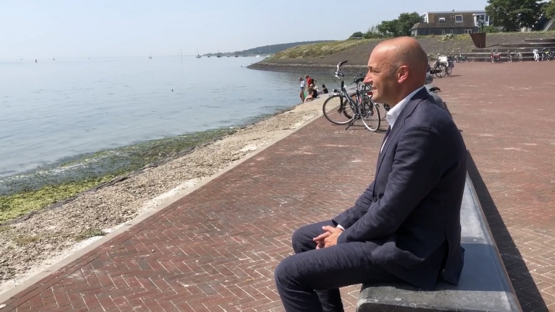 Marcel de Jong op Vlieland